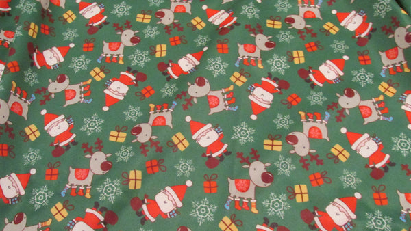 Santa and Reindeer Diaper Cover-Fruit of the Womb Diapers