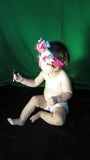 Infant Green Apple Caramel flat-Fruit of the Womb Diapers