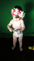 Infant Green Apple Caramel flat-Fruit of the Womb Diapers