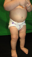 Infant Green Apple Caramel flat-Fruit of the Womb Diapers