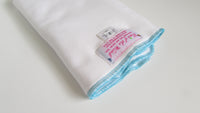 Medium Winged Perfect Fit Preflat (Prefold) in Black-Fruit of the Womb Diapers
