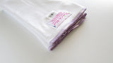 Medium Winged Perfect Fit Preflat (Prefold) in Black-Fruit of the Womb Diapers