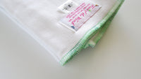 Medium Winged Perfect Fit Preflat (Prefold) in Black-Fruit of the Womb Diapers