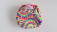 Prissy Pants Neon Tie Dye Diaper Cover-Fruit of the Womb Diapers