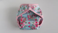 Prissy Pants Shabby Chic Roses Diaper Cover-Fruit of the Womb Diapers