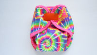 Prissy Pants Neon Tie Dye Diaper Cover-Fruit of the Womb Diapers