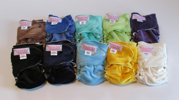 Organic Bamboo Fitted-Fruit of the Womb Diapers