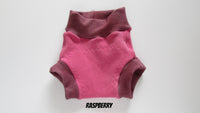 Custom Dyed Organic Wool Shorts-Fruit of the Womb Diapers