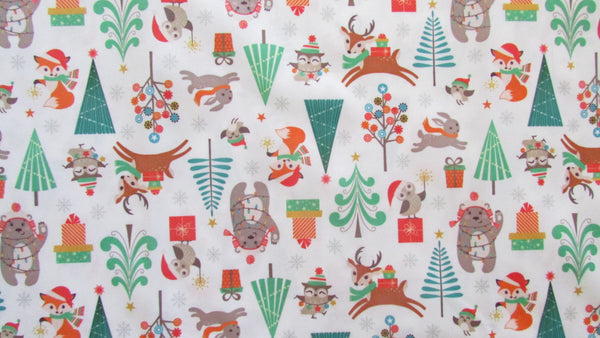Woodland Christmas Diaper Cover-Fruit of the Womb Diapers