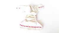 Organic Bamboo Hybrid Fitted in your choice of Print or Color-Fruit of the Womb Diapers