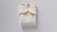 Medium Winged Perfect Fit Preflat (Prefold) in Black-Fruit of the Womb Diapers