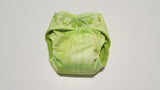 Watercolor Green Plaid Print pocket palz-Fruit of the Womb Diapers