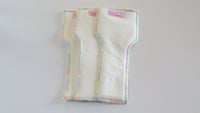 NB/S 100% organic bamboo inserts set of three-Fruit of the Womb Diapers