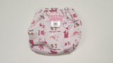 Pocket Palz Pocket Diaper in Princess Castle print-Fruit of the Womb Diapers