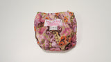 Pocket Palz Pocket Diaper in Pink Majik print with flower snaps-Fruit of the Womb Diapers